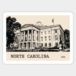 North Carolina State USA Sticker